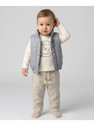 Βρεφικό Σετ 3Τμχ Για Αγόρι 9-18 Μηνών Μπλε