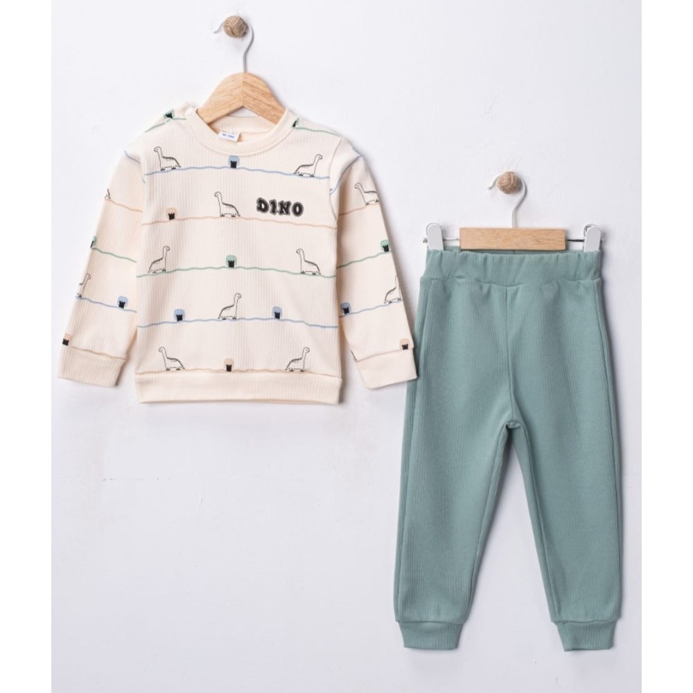 Βρεφικό Σετ Φόρμα Για Αγόρι 6-18 Μηνών Mεντας