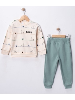 Βρεφικό Σετ Φόρμα Για Αγόρι 6-18 Μηνών Mεντας