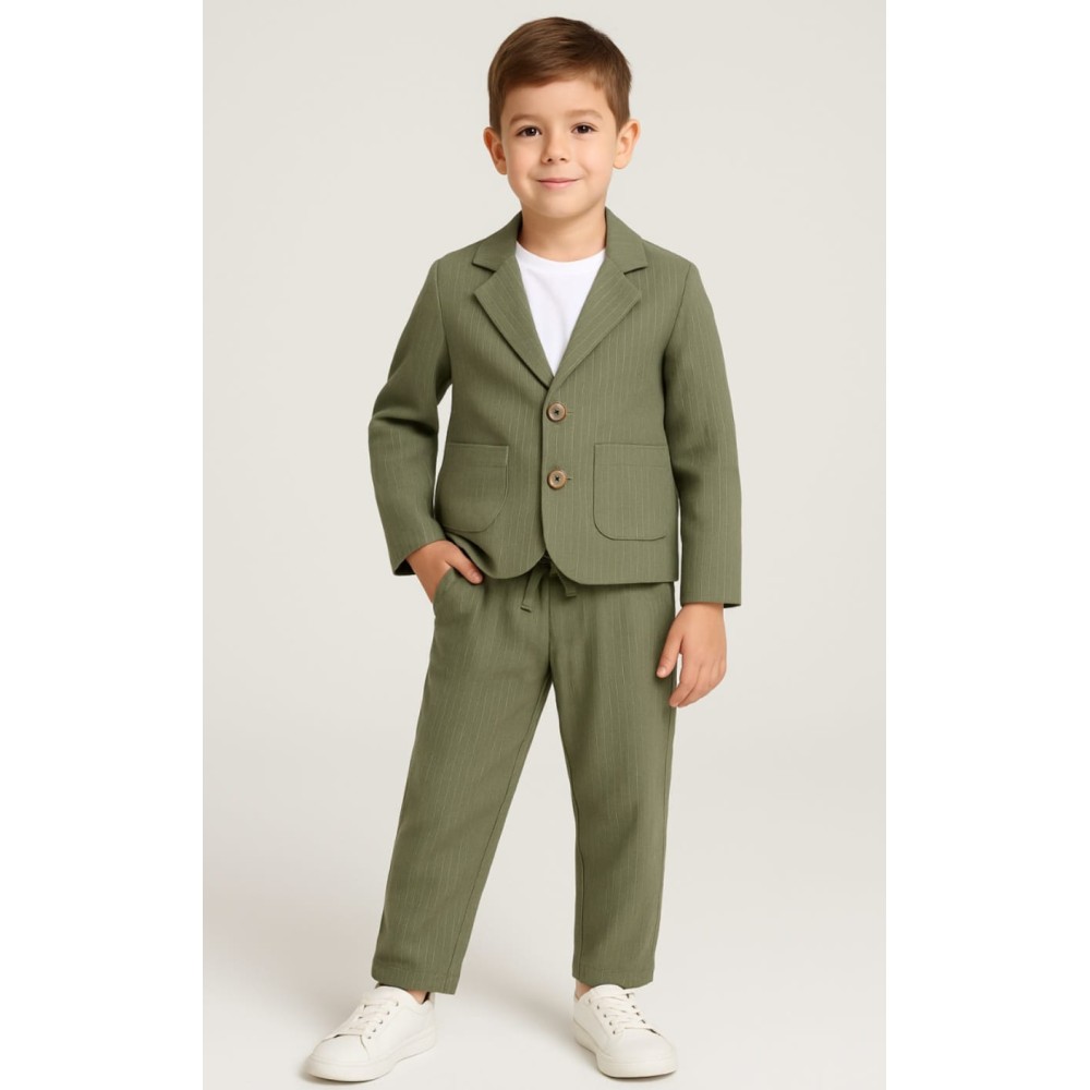 Βρεφικό Σετ 3Τμχ Για Αγόρι 6-24 Μηνών Πράσινο 