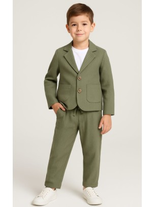 Βρεφικό Σετ 3Τμχ Για Αγόρι 6-24 Μηνών Πράσινο 