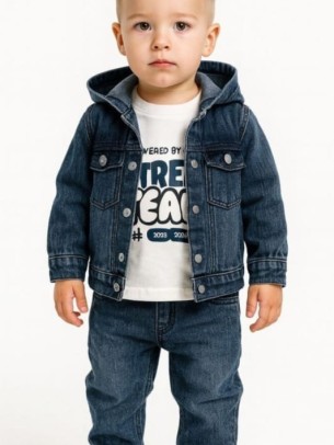 Βρεφικό Σετ 3Τμχ Για Αγόρι 9-24 Μηνών Μπλε