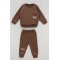 Παιδικό Σετ Φόρμα Για Αγόρι 2-6 Χρονών Καφέ