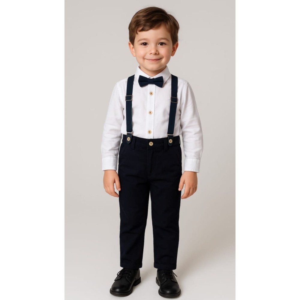 Βρεφικό Σετ Για Αγόρι 6-24 Μηνών Σκούρο Μπλε