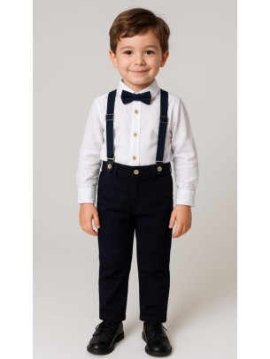 Βρεφικό Σετ Για Αγόρι 6-24 Μηνών Σκούρο Μπλε