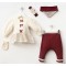 Σετ Νεογέννητο 5Τμχ Για Κορίτσι  0-3 Μηνών Μπορντό