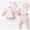 Σετ Νεογέννητο 5Τμχ Για Κορίτσι 0-3 Μηνών Σομόν