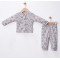 Βρεφικό Σετ Πιτζάμα Για Αγόρι 3-12 Μηνών Γκρι