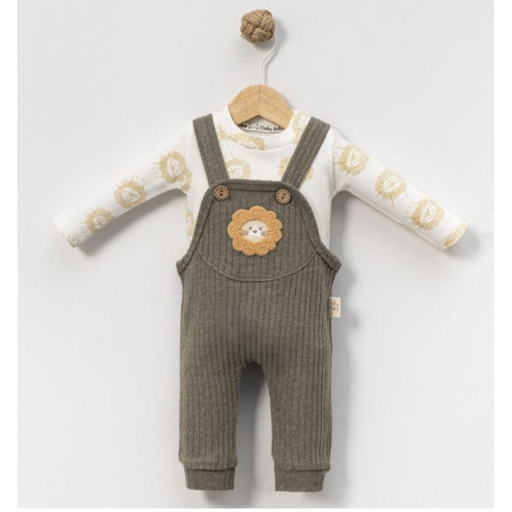 Βρεφικό Σετ Για Αγόρι 0-12 Μηνών Χακί