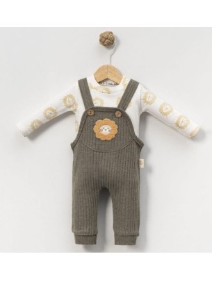 Βρεφικό Σετ Για Αγόρι 0-12 Μηνών Χακί