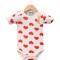 Βρεφικό Κορμάκι 12-36 Μηνών Εκρού-Κόκκινο
