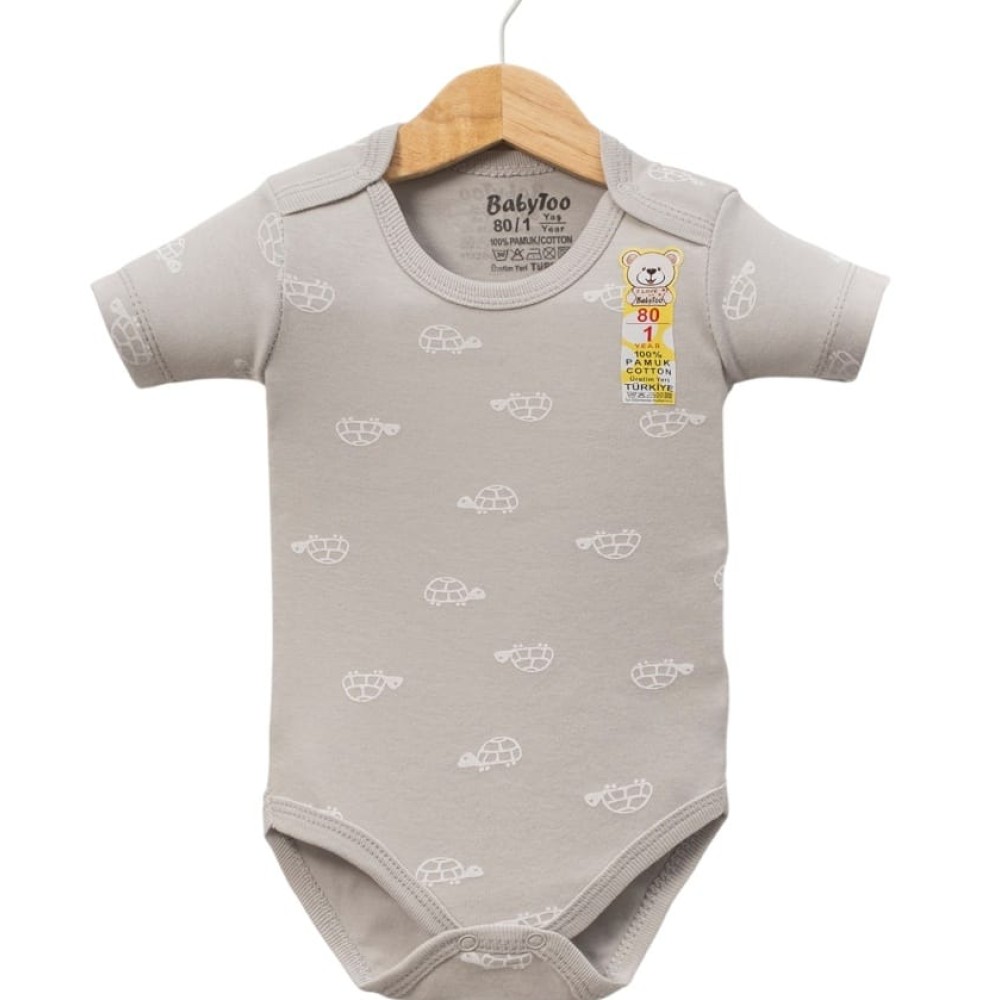 Βρεφικό Κορμάκι 1-9 Μηνών Γκρι