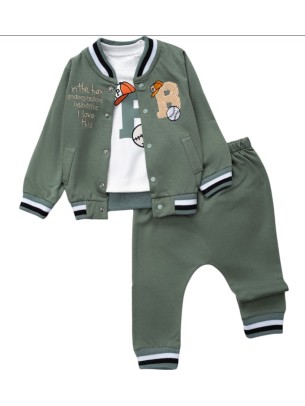 Βρεφικό Σετ 3Τμχ Για Αγόρι 6-18 Μηνών Πράσινο