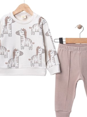 Βρεφικό Σετ Για Αγόρι 6-18 Μηνών Μπεζ