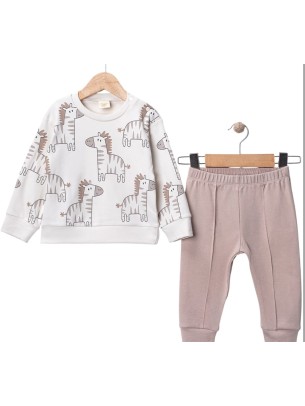 Βρεφικό Σετ Για Αγόρι 6-18 Μηνών Μπεζ