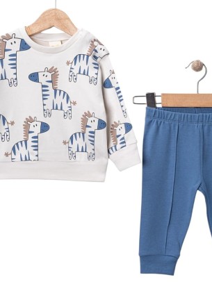 Βρεφικό Σετ Για Αγόρι 6-18 Μηνών Μπλε