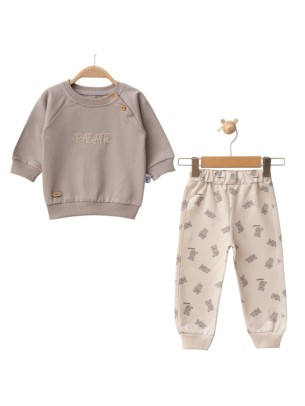 Βρεφικό Σετ Για Αγόρι 6-18 Μηνών Μπεζ
