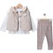 Βρεφικό Σετ 3Τμχ Για Κορίτσι 0-12 Μηνών Μπεζ