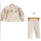 Βρεφικό Σετ Για Κορίτσι 3-18 Μηνών Μπεζ