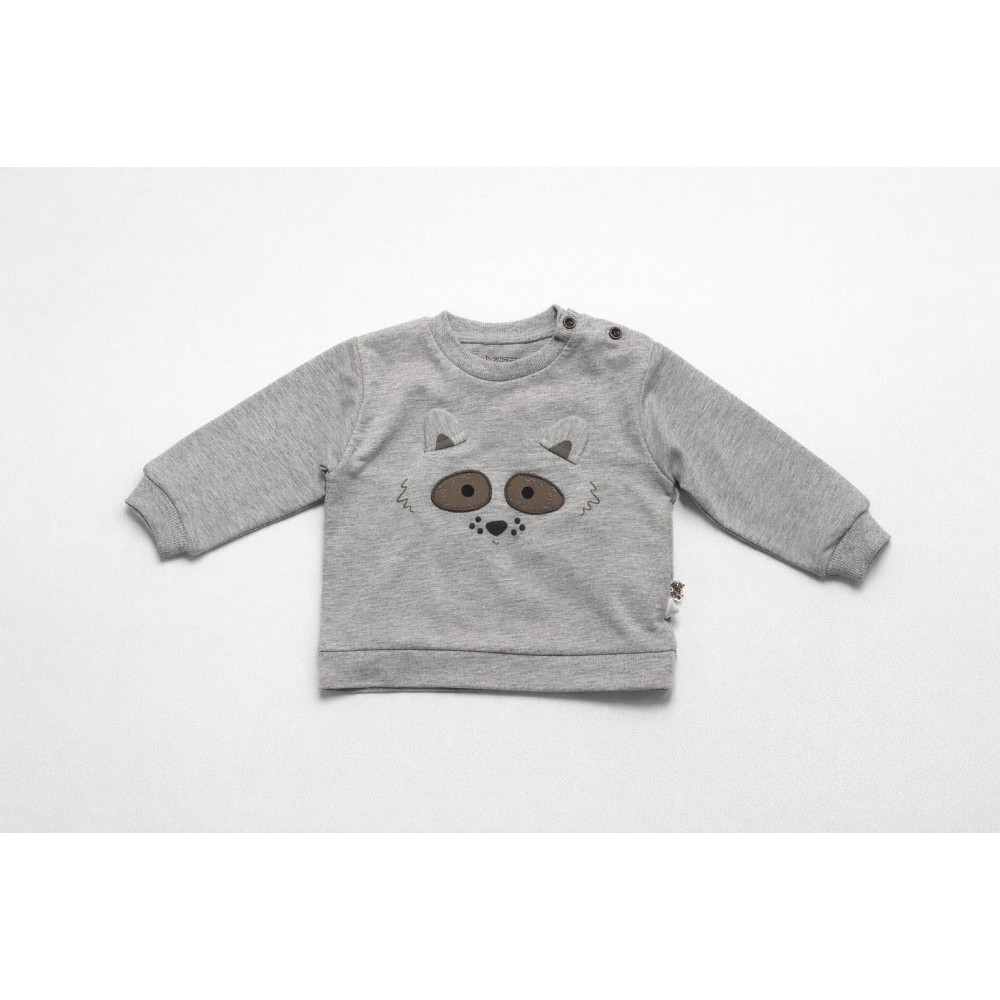 Βρεφική Μπλούζα για Αγόρι 6-24 Μηνών Γκρι