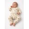Bρεφικό Σετ Πιτζάμα 0-6 Μηνών Εκρού