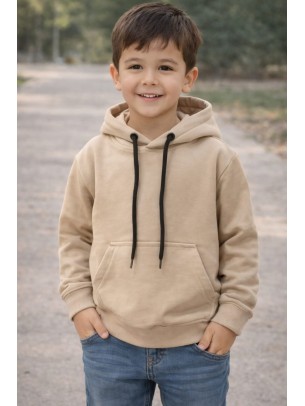 Παιδικό Φούτερ Για Αγόρι 5-8 Χρονών Μπεζ