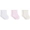 Βρεφικές Κάλτσες 3Τμχ 0-6 Μηνών Ροζ 