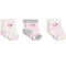 Βρεφικές Κάλτσες 3Τμχ 0-6 Μηνών Ροζ