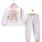 Παιδικό Σετ Πιτζάμα Για Κορίτσι 1-3 Χρονών Λεύκο - Σομον