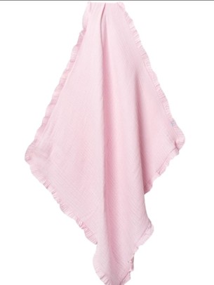 Βρεφική Κουβέρτα Αγκαλιάς Μουσελίνα Ροζ