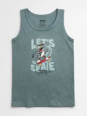 Παιδική Φανέλα Για Αγόρι 4-9 Χρονών Μέντα