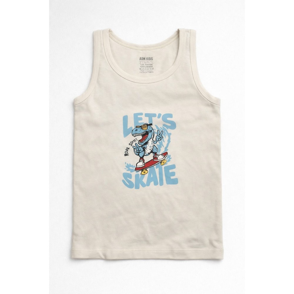 Παιδική Φανέλα Για Αγόρι 4-8 Χρονών Γκρι