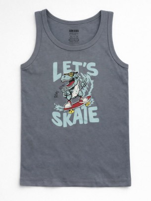 Παιδική Φανέλα Για Αγόρι 4-9 Χρονών Μπλε