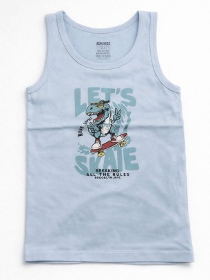 Παιδική Φανέλα Για Αγόρι 4-8 Χρονών Μπλε