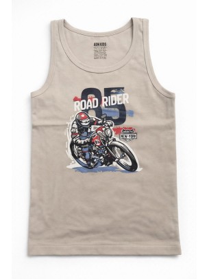 Παιδική Φανέλα Για Αγόρι 6-7 Χρονών Μπεζ