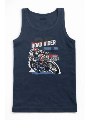 Παιδική Φανέλα Για Αγόρι 2-3 Χρονών Σκούρο Μπλε