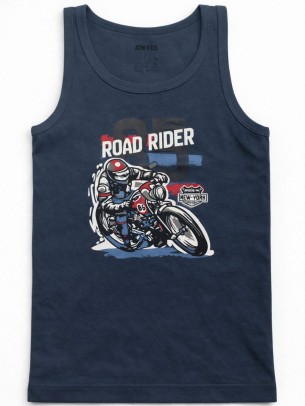 Παιδική Φανέλα Για Αγόρι 2-3 Χρονών Σκούρο Μπλε