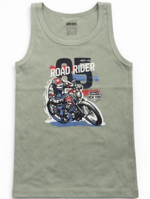 Παιδική Φανέλα Για Αγόρι 2-3 Χρονών Φυστικη