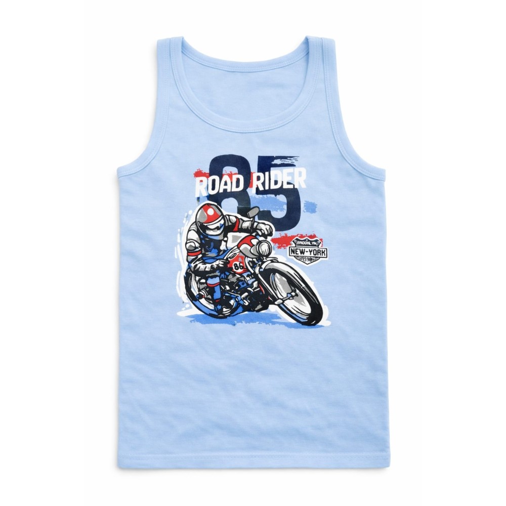 Παιδική Φανέλα Για Αγόρι 2-7 Χρονών Μπλε