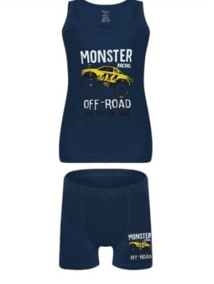 Παιδικά Σετ Εσώρουχα Για Αγόρι 2-9 Χρονών Σκούρο Μπλε