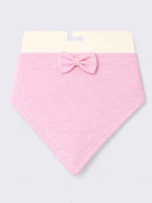 Βρεφική Σαλιάρα 0-24 Μηνών Ροζ