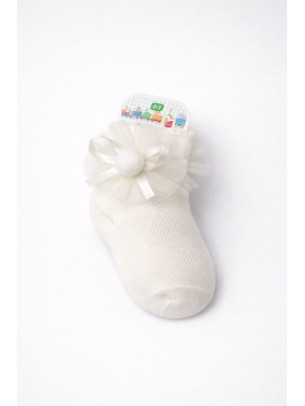 Βρεφική Κάλτσα 0-1 Χρονών Εκρού