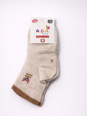 Παιδική Κάλτσα 5-6 Χρονών Μπεζ