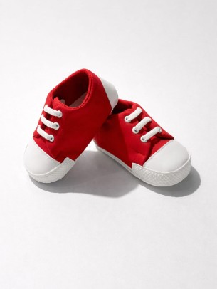 Βρεφικά Παπούτσια Αγκαλιάς Κόκκινο