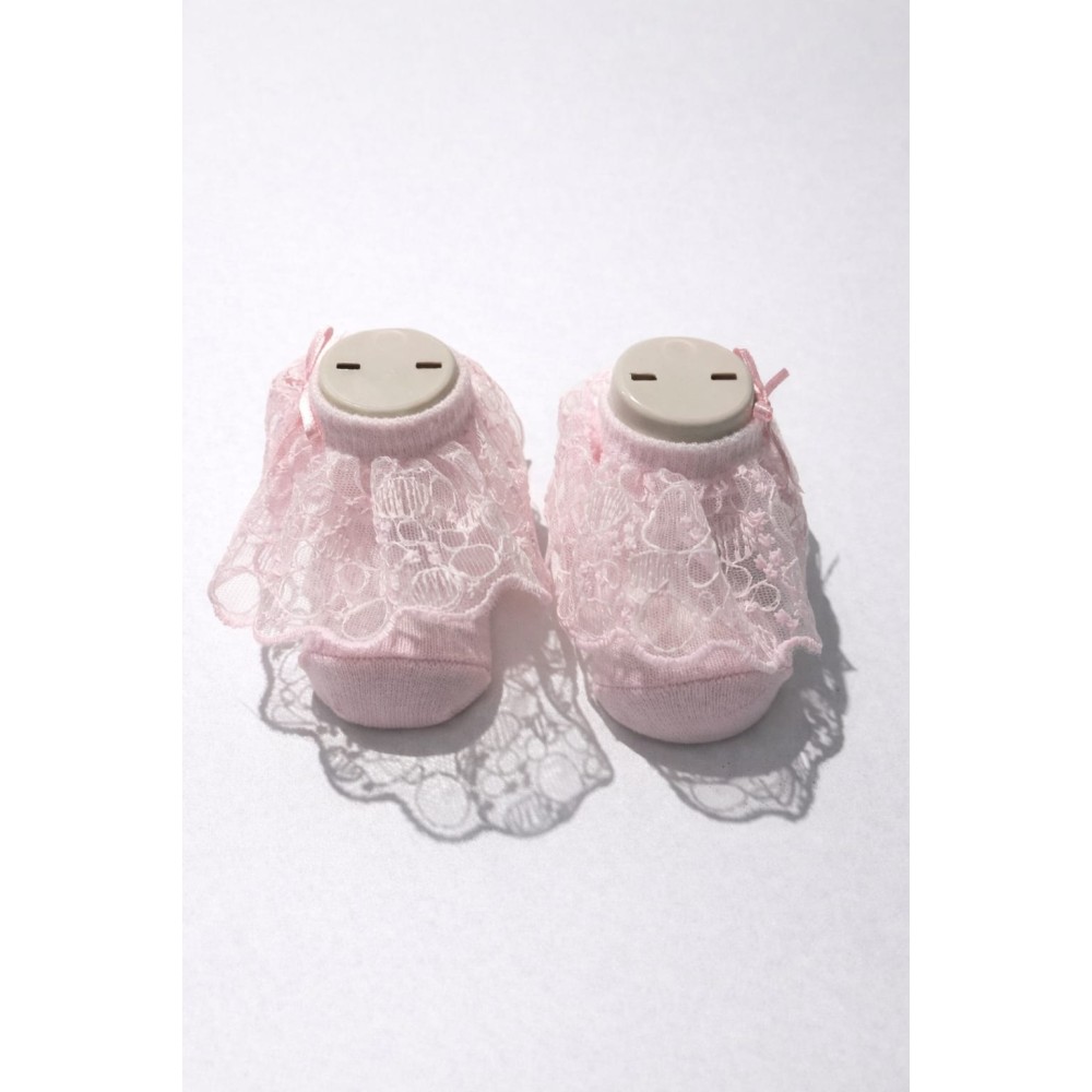 Βρεφική Κάλτσα 0-6 Μηνών Ροζ