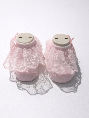 Βρεφική Κάλτσα 0-6 Μηνών Ροζ