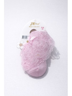 Βρεφική Κάλτσα 0-6 Μηνών Ροζ