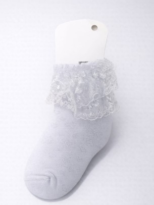 Παιδική Κάλτσα 5 Χρονών Λευκό