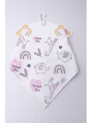 Bρεφική Σαλιάρα 0-24 Λευκό 