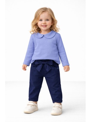 Βρεφική Μπλούζα Για Κορίτσι 6-36 Μηνών Μωβ